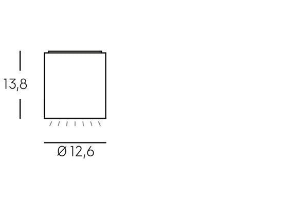 Applique da Esterno a LED 12W 3000K Sovil Bianco