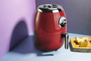 Friggitrice Elettrica ad Aria 1350W 2,8 Litri Kooper Crock Rossa