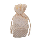 Set 12 Sacchetto con Pizzo Misure 55x55 cm