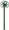 Fontana da Giardino con Rubinetto e Portatubo Integrato Belfer 42/SRF Verde
