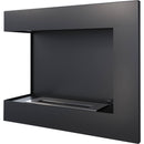 Camino a Bioetanolo da Incasso 60x48 cm Flig Tampa Nero Angolo a Sinistra