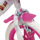 Bicicletta per Bambina 12” 2 Freni Gomme in EVA Masha e Orso Bianca
