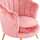 Poltrona 80x86 cm in Velluto Magenta