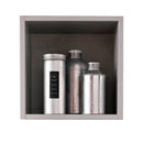 Libreria Pensile 4 Ripiani in Melaminico 25,5x16x25,5cm TFT Sc Grigia