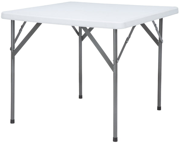 Table traiteur carrée pliable 88x88x74 cm Blanc acquista
