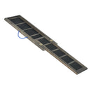 Rampa Pieghevole per Cani in Legno con Rivestimento Antiscivolo 165x43 cm 