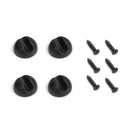 Set di Gambe Hairpin di 3 Bastoncini per Tavolo H710 Verniciato Nero Acciaio Emuca
