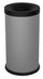 Pattumiera Gettacarte Ø31xh60 cm Autoestinguente In Acciaio Verniciato Grigio