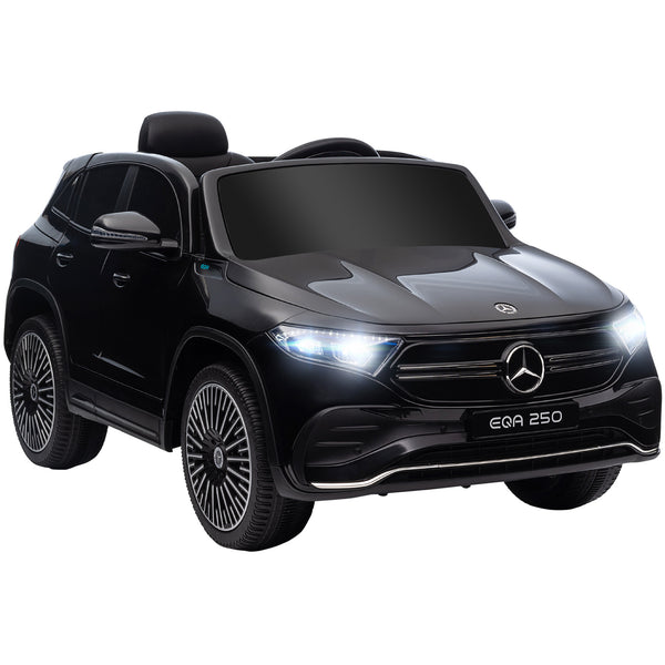 Macchina Elettrica per Bambini Licenza Mercedes-Benz EQA 12V con Telecomando Nero prezzo