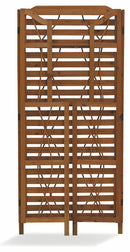 Libreria Pieghevole 4 Ripiani in Legno Soriani