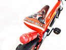 Bicicletta per Bambino 12" 2 Freni con Borraccia e Scudetto Frontale Rossa