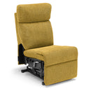 Poltrona Alzapersona Elettrica 2 motori 80x99x97 cm In Tessuto Jazz Denver Senape