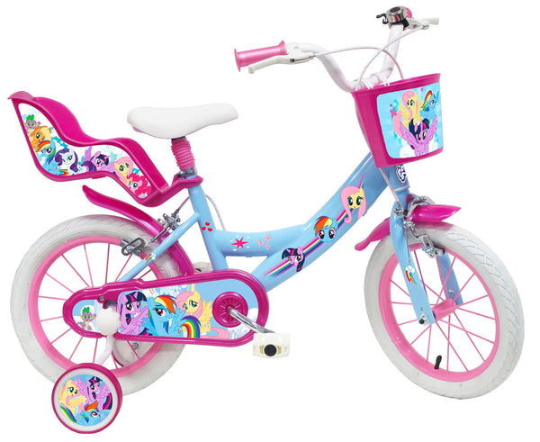 Vélo Fille 14" 2 Freins My Little Pony Bleu acquista