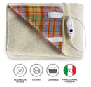 Coperta Termica Elettrica in Lana 100% Scaldaletto Plus Scozzese Varie Misure