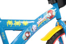Bicicletta per Bambini 14" Marvel Spidey Freni Caliper e Stabilizzatori in Acciaio Hi-Ten Azzurro