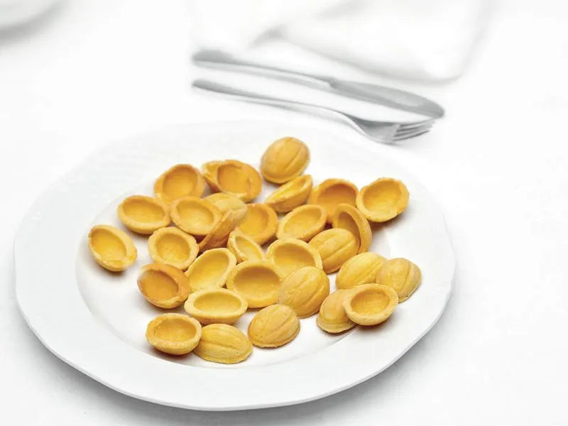 Biscottiera Elettrica Stampo Macchina per Gusci di Noci di Pastafrolla 600W