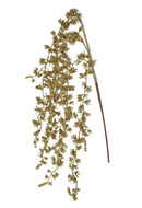 Set 6 Ramo di Cedro con Glitter H78 cm Oro