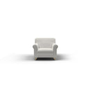 Copridivano Elasticizzato in Poliestere e Cotone Fashionable Panna