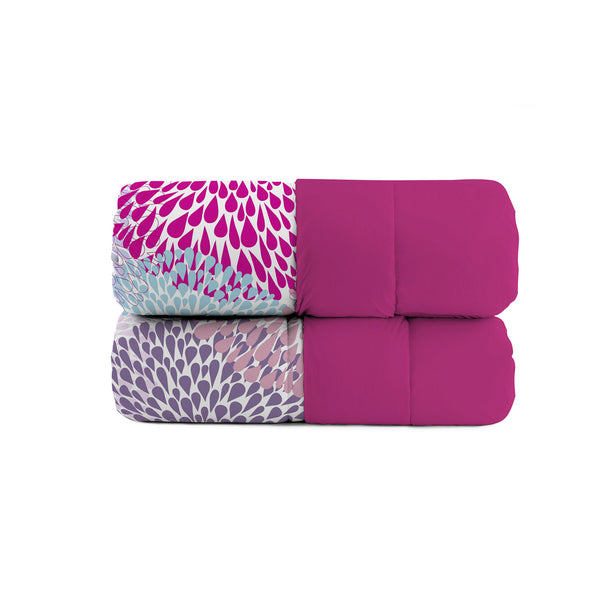 Trapunta Invernale Stampata in Microfibra 200gr Double Face Soffioni Varie Misure online