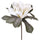 Fleurs en Mousse Grande Hauteur Artificielle 89cm Blanc