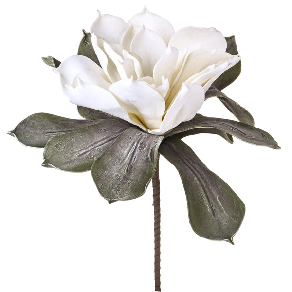 Fleurs en Mousse Grande Hauteur Artificielle 89cm Blanc prezzo