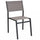 Chaise de jardin Havana 46x57x85 h cm en Textilène Taupe