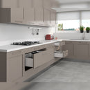 Cassetto Esterno Concept 30 Kg H185 mm P 450 Verniciato Bianco Acciaio Emuca