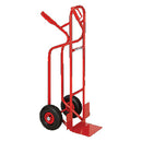 Carrello Portapacchi Portata Max 250Kg con Ruote in Acciaio Rosso      