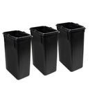 Contenitore Recycle Inox con Scomparti Impostato 3X9 Acciaio Inossidabile Emuca