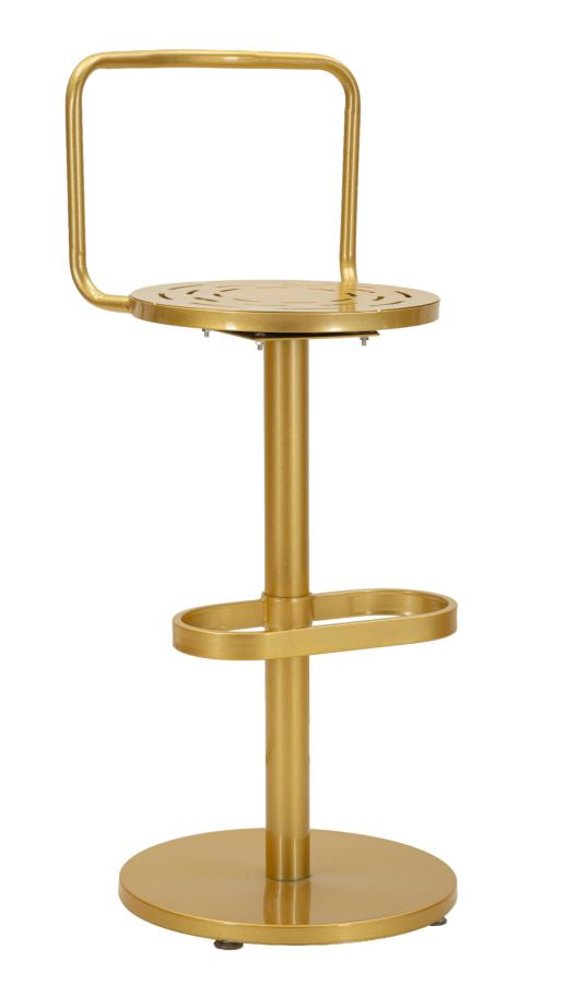 Sgabello Bar Tixy Ø38x94 cm in Metallo Oro prezzo
