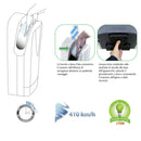 Asciugamani Elettrico con Fotocellula 1750W Vama Tornado Protech BF Bianco