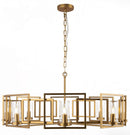 Lampada pendente House in Metallo Bowi Oro