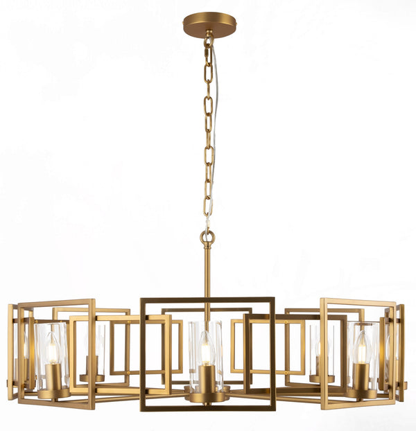 Suspension House en Métal Bowi Doré sconto