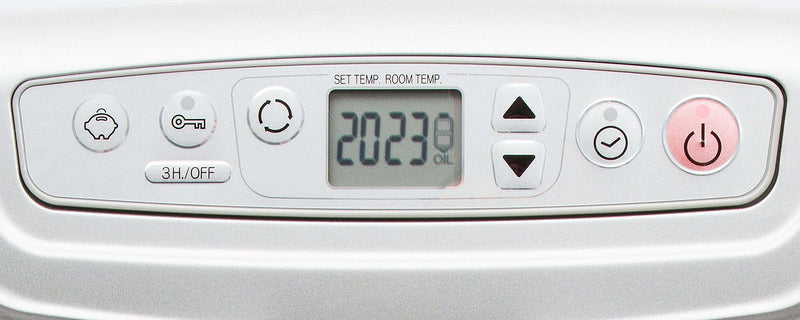 Stufa Elettronica a Combustione Liquido Portatile Qlima SRE3531 TC-2 Silver