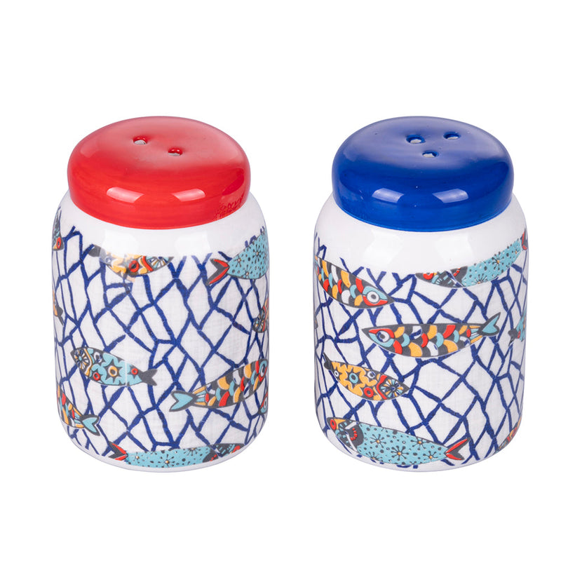 Menage Set Olio Aceto Sale e Pepe in Ceramica VdE Tivoli 1996 Los Cabos