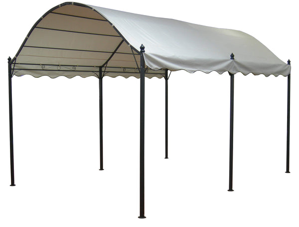 online Garage extérieur 4x3m en acier et polyester beige