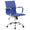 Fauteuil de bureau exécutif en similicuir Tosini Dallas Blue