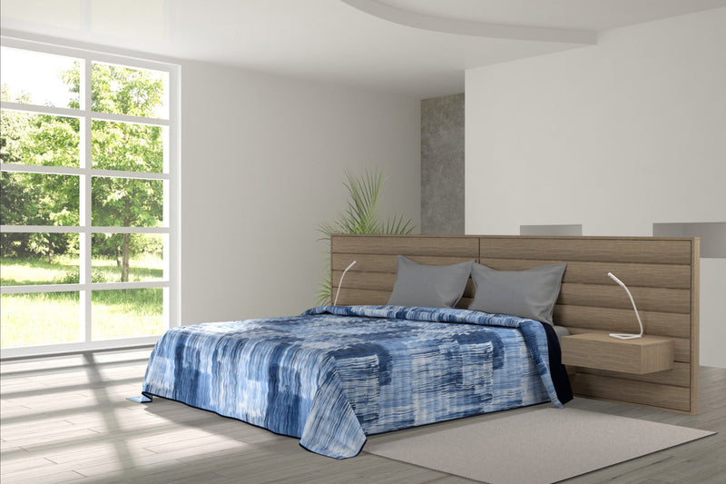 Trapuntino Doubleface con Stampa Paint