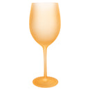 Set 6 Calici Effetto Ghiaccio Happy Hour Chocolate in Vetro VdE Tivoli 1996 Cioccolato