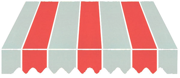 sconto Auvent déroulant 3x2,5m Tissu Polyester Design P3011