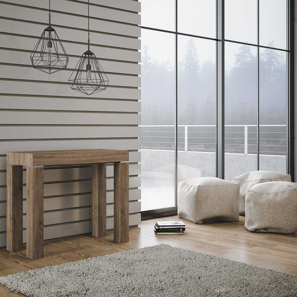 prezzo Console Extensible en Itamoby Magic Wood Couleur Noyer Classique Différentes Tailles