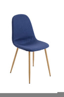 Sedia in Tessuto 43,5x45x90cm TFT Bing Blu