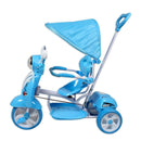 Triciclo a Spinta per Bambini Seggiolino Reversibile Hornet Azzurro