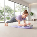 Tavola Pilates 4 in 1 Pieghevole 97x30x3 cm Set Reformer per Allenamento in PP Blu Chiaro      