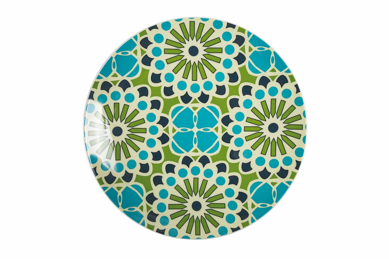 Servizio Piatti 18 Pezzi in Porcellana e Gres 6 Posti in 3 Diversi Decori Villa d'Este Home Tivoli Agadir