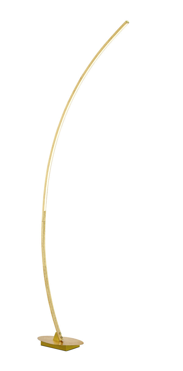 prezzo Lampadaire LED d'intérieur en Métal Doré