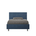Letto 1 Piazza e Mezzo Adele Blu Varie Misure
