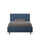 Lit queen size bleu Adele Différentes tailles