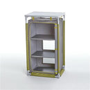 Armadio da Campeggio Smontabile 3 Ripiani in Alluminio e Poliestere Taddei 3R 106