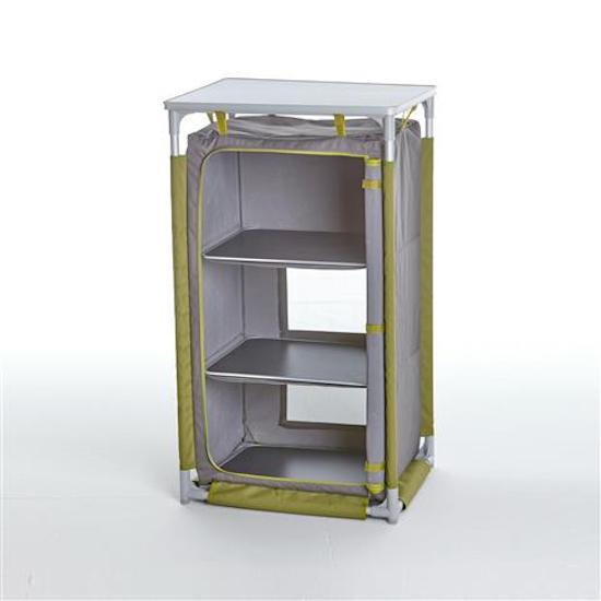 Taddei 3R 106 Armoire de camping démontable 3 étagères en aluminium et polyester online